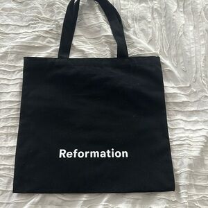 Reformation tote bag
